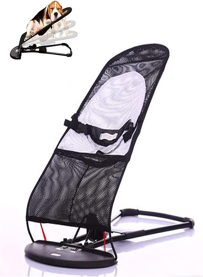 VPGS Pet Rocking Bed Chair, Portable Dog Rocking Beds, Adjustable Height Dog Hammock Pet Resting Seat Safety Cat Shelves - Image 1